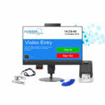 Visent - Visitor Entry Pro 22" All in One Touchscreen PC and Software